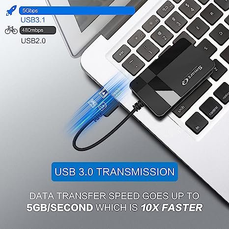 SmartQ C368 USB 3.0 SD Card Reader, Plug N Play, Apple and Windows ...